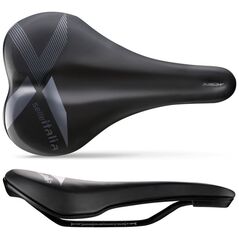 Selle Italia Siodło SELLE ITALIA X-Bow S1, FeC Alloy Rail ⌀7 mm, Soft-Tek, 310g, Czarne (NEW)