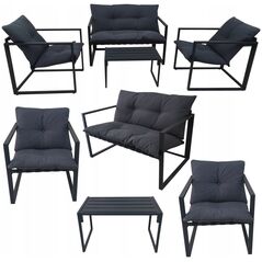 MOZOS LOUNGE-SET ZESTAW MEBLI WYPOCZYNKOWYCH 4-OSOBOWY