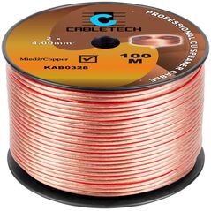 Przewód Cabletech Kabel głośnikowy 4mm