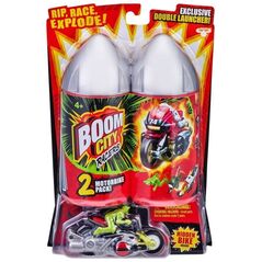 Tm Toys Boom City RACERS S2, MOTORBIKES 2PK