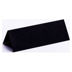Carioca Bordkort 10x7cm sort tekstureret 10stk.