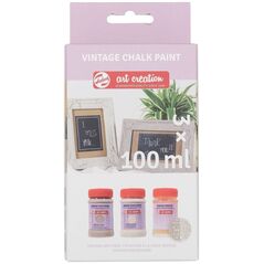 Talens Talens Art Creation Vintage Chalk set Beiges | 2 x 100 ml + crackle medium