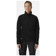 Women's sweater HELLY HANSEN Manchester 2.0 Fleece JKT, black XS
