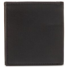 Set Guess: Guess, Leather Keyring, Black + Daelon, Leather Wallet, Small Billfold, Red/Black, For Men Unisex