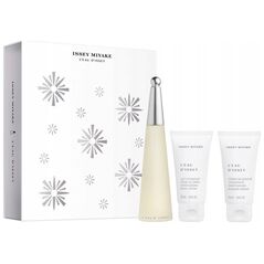 Xmas 2023 Set Issey Miyake: L'Eau d'Issey, Eau De Toilette, For Women, 50 ml + L'Eau d'Issey, Moisturizing, Body Lotion, 50 ml + L'Eau d'Issey, Hydrating, Shower Cream, 50 ml For Women