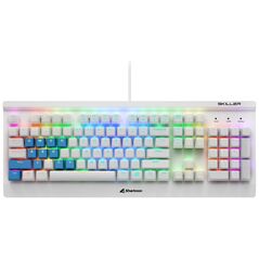 Sharkoon SKILLER SGK3 White White US-Layout Kailh Blue (32174) (SHR32174) έως 12 άτοκες Δόσεις