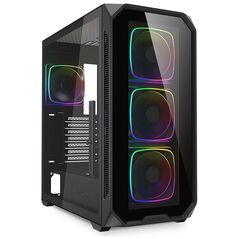 Sharkoon AK5G RGB  (schwarz, Tempered Glass x 2) έως 12 άτοκες Δόσεις