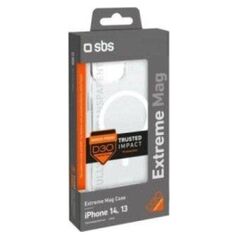 SBS Mobile Etui SBS D3O MagSafe do iPhone 14 / 13 - przezroczyste