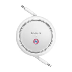 Baseus USB-C / USB-C charging cable 100W Bayern Munich Edition (white)