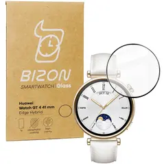 Bizon Glass Watch Edge Hybrid Huawei Watch GT 4 41 mm black