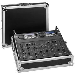 Akai IMG Stage Line MR-919DJ, Hard case, DJ mixer, Aluminium, Wood, Aluminium, Black, Any brand, Monochromatic
