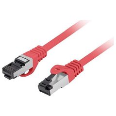 Lanberg Patchcord Lanberg S/FTP kat.8.1 1,5m LSZH CU fluke passed czerwony