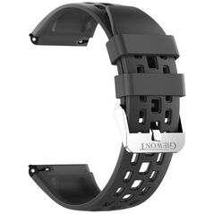 Giewont Pasek do Smartwatch Giewont GW440 Silikonowy CZARNY GWP440-1
