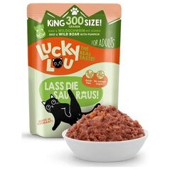 Lucky Lou Lucky Lou Lifestage Adult Wołowina i dzik saszetka 300g
