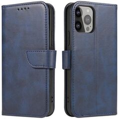Etui Magnet Case z klapką do Samsung Galaxy A36 - niebieskie