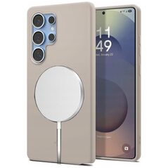 SPIGEN SILICONE FIT MAG MAGSAFE GALAXY S25 ULTRA NATURAL TITANIUM