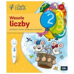 Albi Czytaj z Albikiem - Książka Wesołe liczby 3+