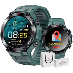 Smartwatch Giewont Išmanusis laikrodis Giewont GW460-2 GPS, Žalios spalvos