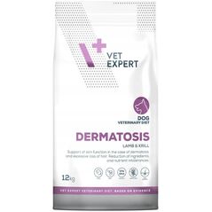 VetExpert Veterinary Diet Dermatosis dog Lamb&Krill 12kg