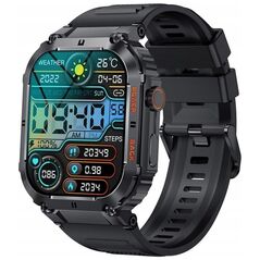Smartwatch Veltori VT200-1 Czarny Pasek Silikonowy