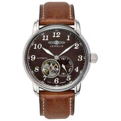 Zegarek Zeppelin męski LZ127 7666-4 Automatik brązowy