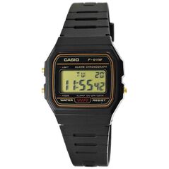 Zegarek Casio Zegarek Męski CASIO F-91WG - 9QDF uniwersalny