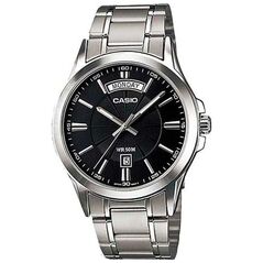 Zegarek Casio Zegarek marki Casio model MTP-1381D kolor Szary. Akcesoria męski. Sezon: Cały rok NoSize