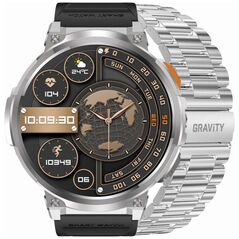 Smartwatch Gravity GT23-2 Czarny  (GT23)