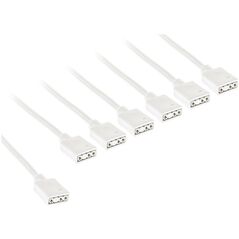 Kolink ARGB 1-6 Splitterkabel - 30cm, weiß