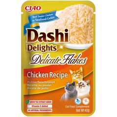 INABA CAT DASHI DELIGHTS FLAKES CHICKEN 40g