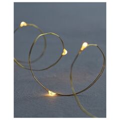 Sirius Home 30781, Gold, 20 bulb(s), Incandescent, Battery, AA, 1900 mm