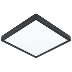Ceiling LED outdoor light EGLO ARGOLIS 2, IP44, 20.5W, 3000K, 2400lm, black, 28.5x28.5x3 cm