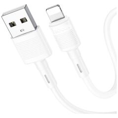 Kabel USB Hoco HOCO kabel USB A do Lightning 2,4A X83 1 m biały