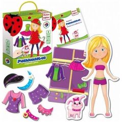 Roter Kafer Magnetyczna Gra "Fashionistas" Ubieranka Tworzenie Stylizacji Roter Kafer