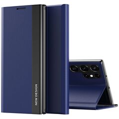 Sleep Case Pro etui do Samsung Galaxy S25 Ultra z klapką i podstawką - niebieskie