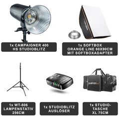 Lampa studyjna Walimex walimex pro Campaigner 400 HS Set Single
