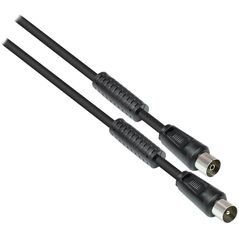Alcasa S-PAK50S kabel koncentryczny 50 m IEC Czarny