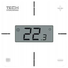 ML Bezprzewodowy regulator pokojowy mechaniczny czarny R-8X Tech Sterowniki