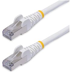 StarTech NLWH-10M-CAT8-PATCH kabel sieciowy Biały S/FTP (S-STP)