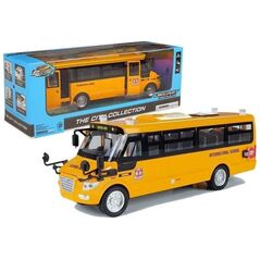 Autobus szkolny metalowy z napędem frykcyjnym