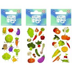 Naklejki Sticker BOO Warzywa i owoce mix