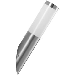 EDERA oprawa ogrodowa, E27, max. 15W, IP44, skos, stal nierdzewna