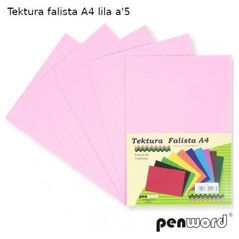 Penword Tektura falista PENWORD A4 5ark. - lila Penword