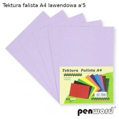 Penword Tektura falista PENWORD A4 5ark. - lawendowa Penword TARGI