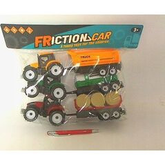 Cedrus Traktor z przyczepą 3szt/worek 6693-20 06034