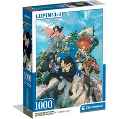 CLE puzzle 1000 Compact Lupin III 37068
