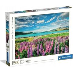CLE puzzle 1500 HQ Lupins at Lake Tekapo 31728