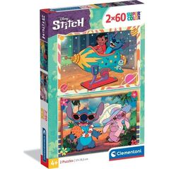 CLE puzzle 2x60 SuperKolor Stitch 24822