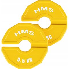 TSN50 TALERZ NA SPRZĘT DO TRENINGU SIŁOWEGO I FITNESS TYPU NAKŁADKA 2 x 0.5 KG HMS
