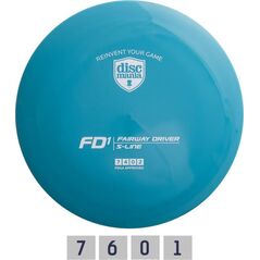 Discmania Diskgolfo diskas DISCMANIA Fairway Driver S-Line FD1 Blue